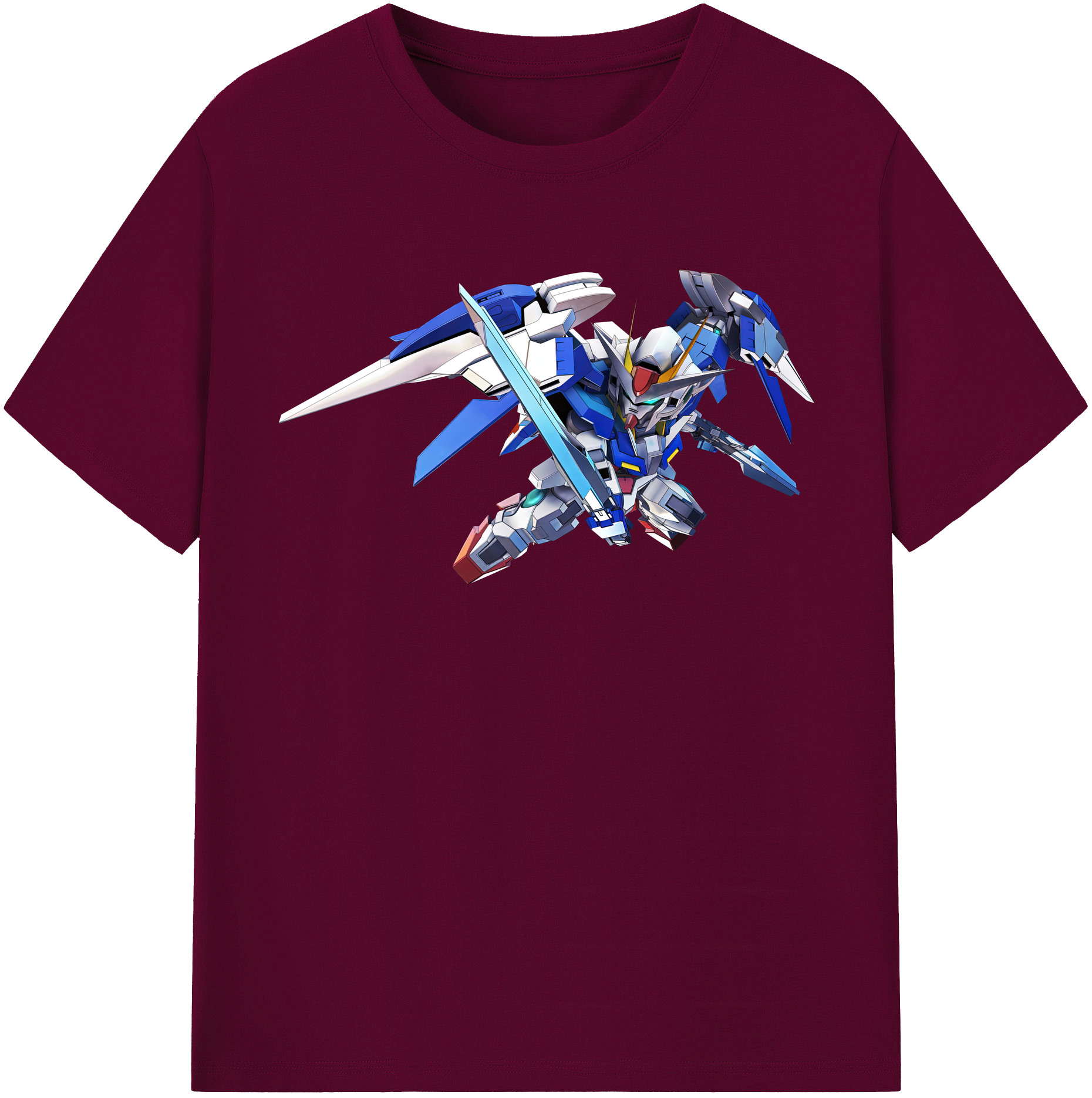 （画像用） 機動戦士ガンダム Mobile Suit Gundam レディースカジュアルプリントTシャツ（綿100％）